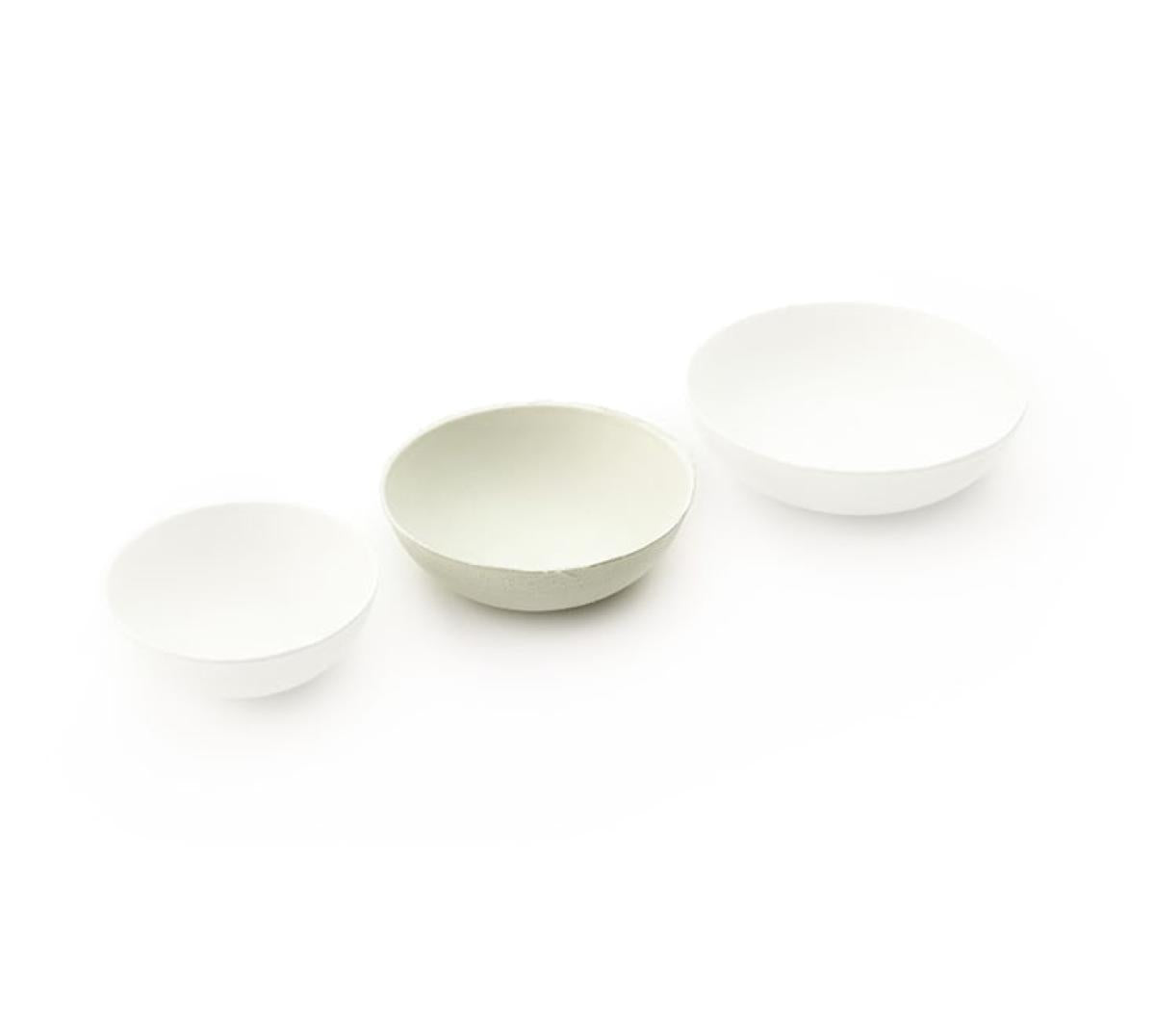 Bagastro tipje rond 3cl – ø 60 x h20 mm – wit