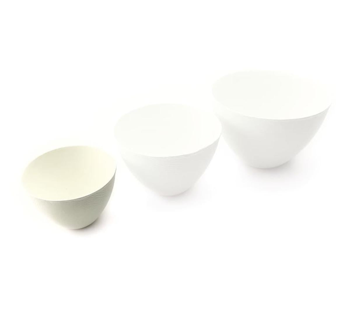Bagastro kom hoog rond 19cl – ø 80 x 54 mm – wit