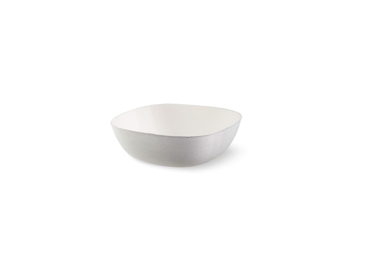 Bagastro kom vierkant 47cl – 130 x 130 x 45 mm – wit