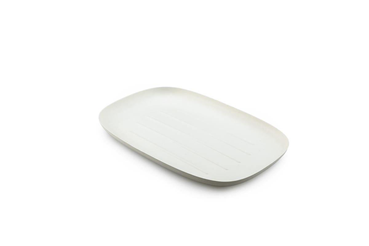 Bagastro cateringschaal – 350 x 240 x 25 mm – wit