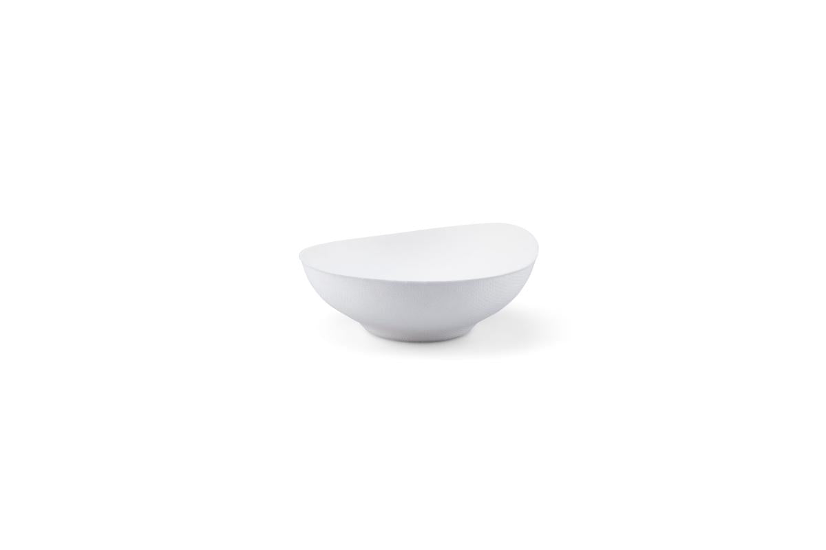 Bagastro Midori bord diep rond – ø 141 x 56 mm – wit