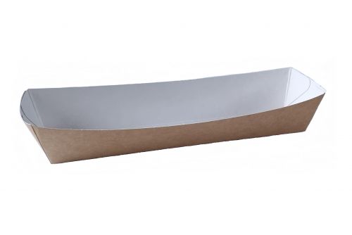 A16 Snackbak smal kraft (8x50) bruin/wit