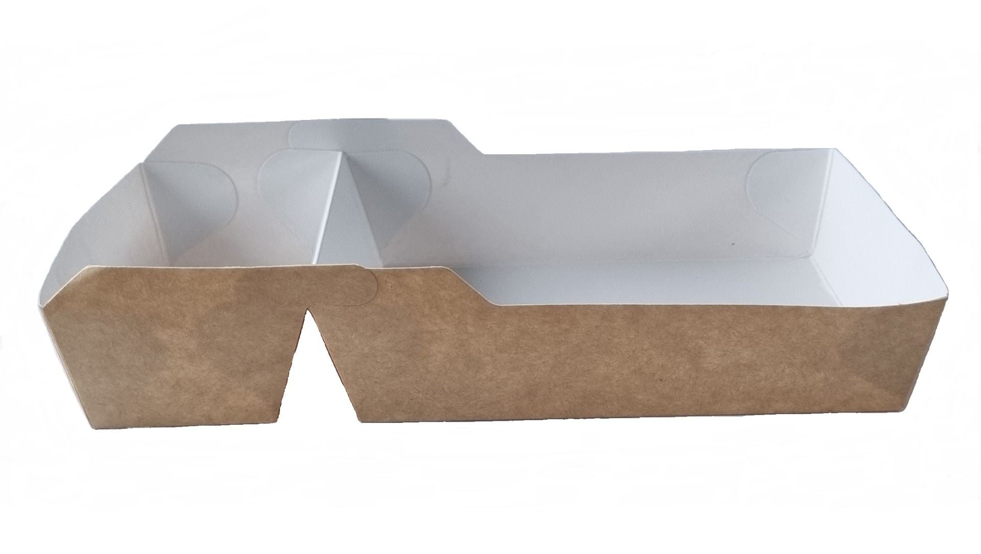 A22 / A9+1 Snackbak kraft (8x50) bruin/wit