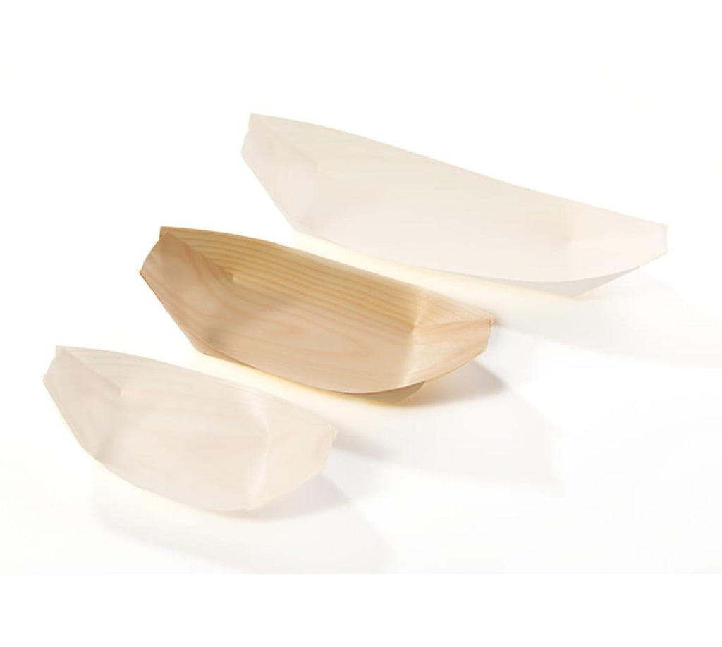 Bootje hout (FSC®) – 140 x 77 mm