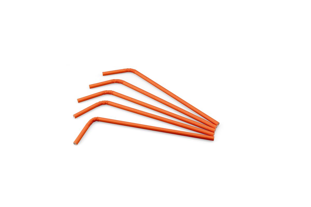 Buigrietje papier (FSC®) wit ø 6 mm / 24 cm