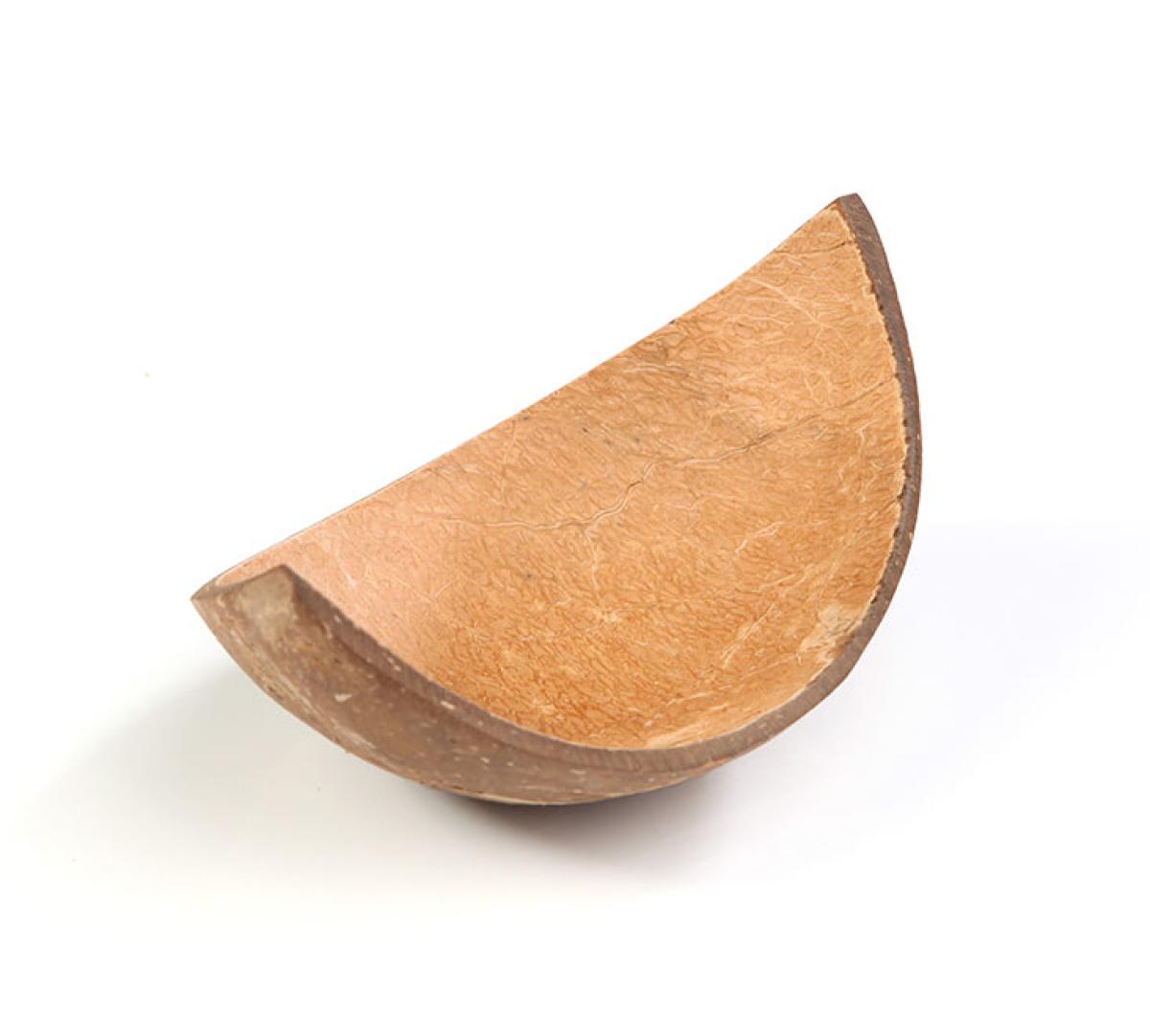 Coconut bootje – ca. 100 x 65 x h15/50 mm