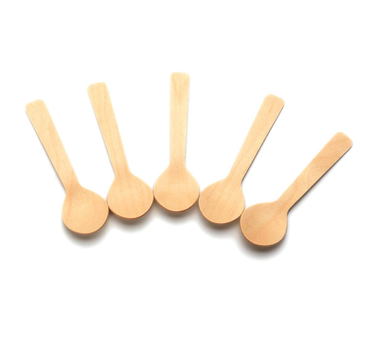Lepeltje hout (FSC®) – 100 mm