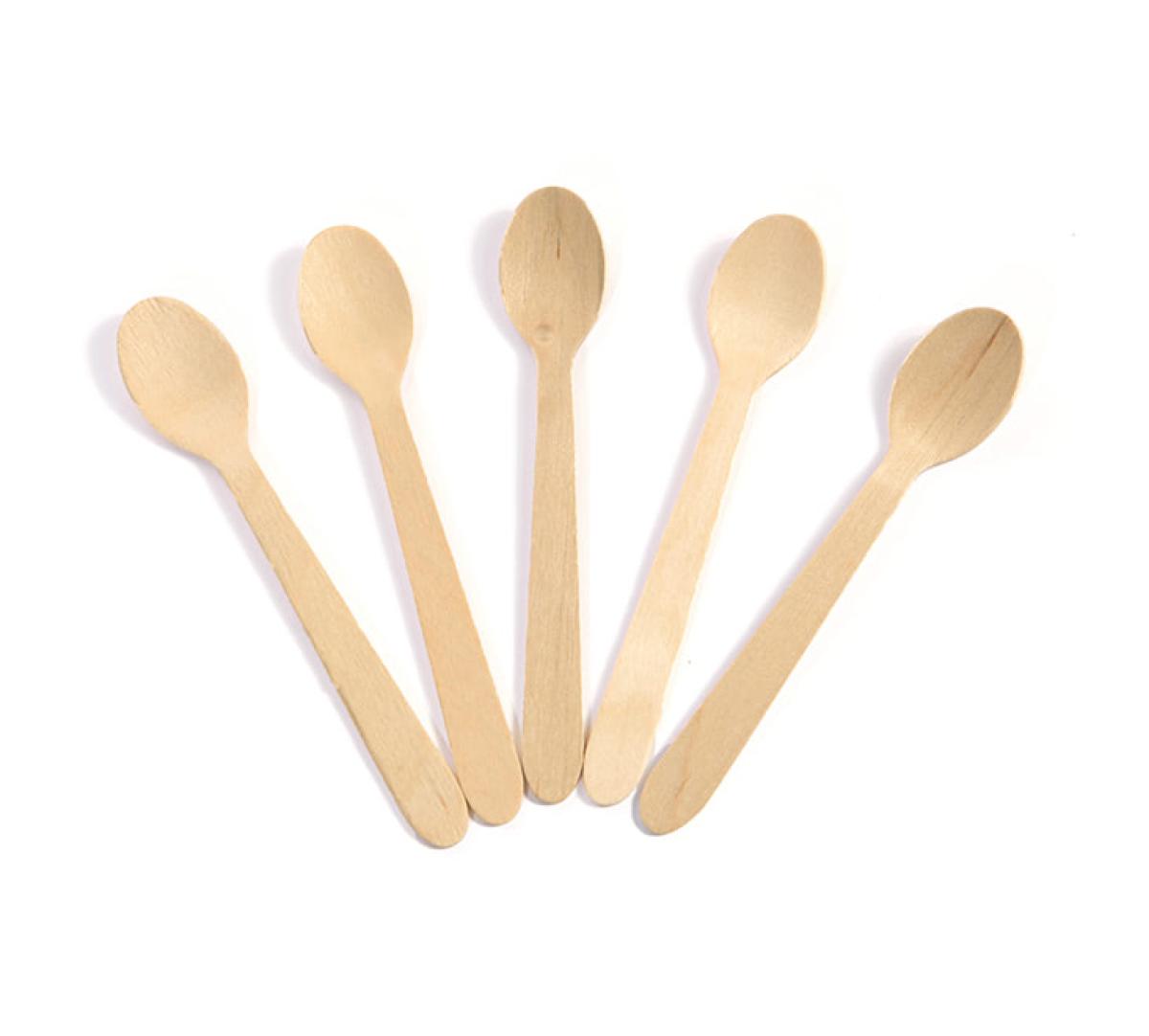 Lepeltje hout (FSC®) – 110 mm