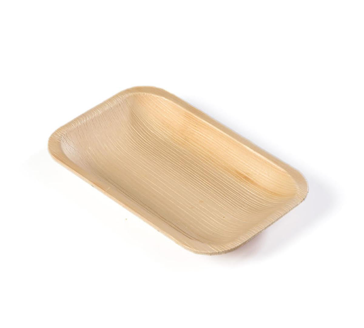 Palm schaaltje rechthoekig – 200 x 125 x h22 mm