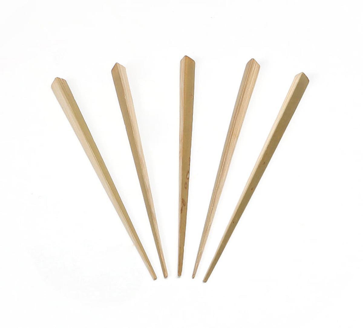 Prikker bamboe driehoek – 90 mm