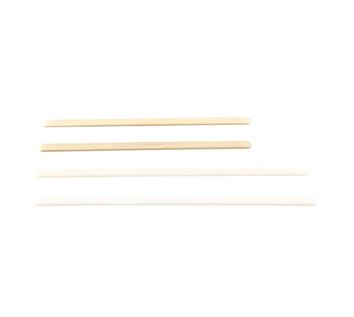 Roerstaafje bamboe – 110 × 5 × 1 mm