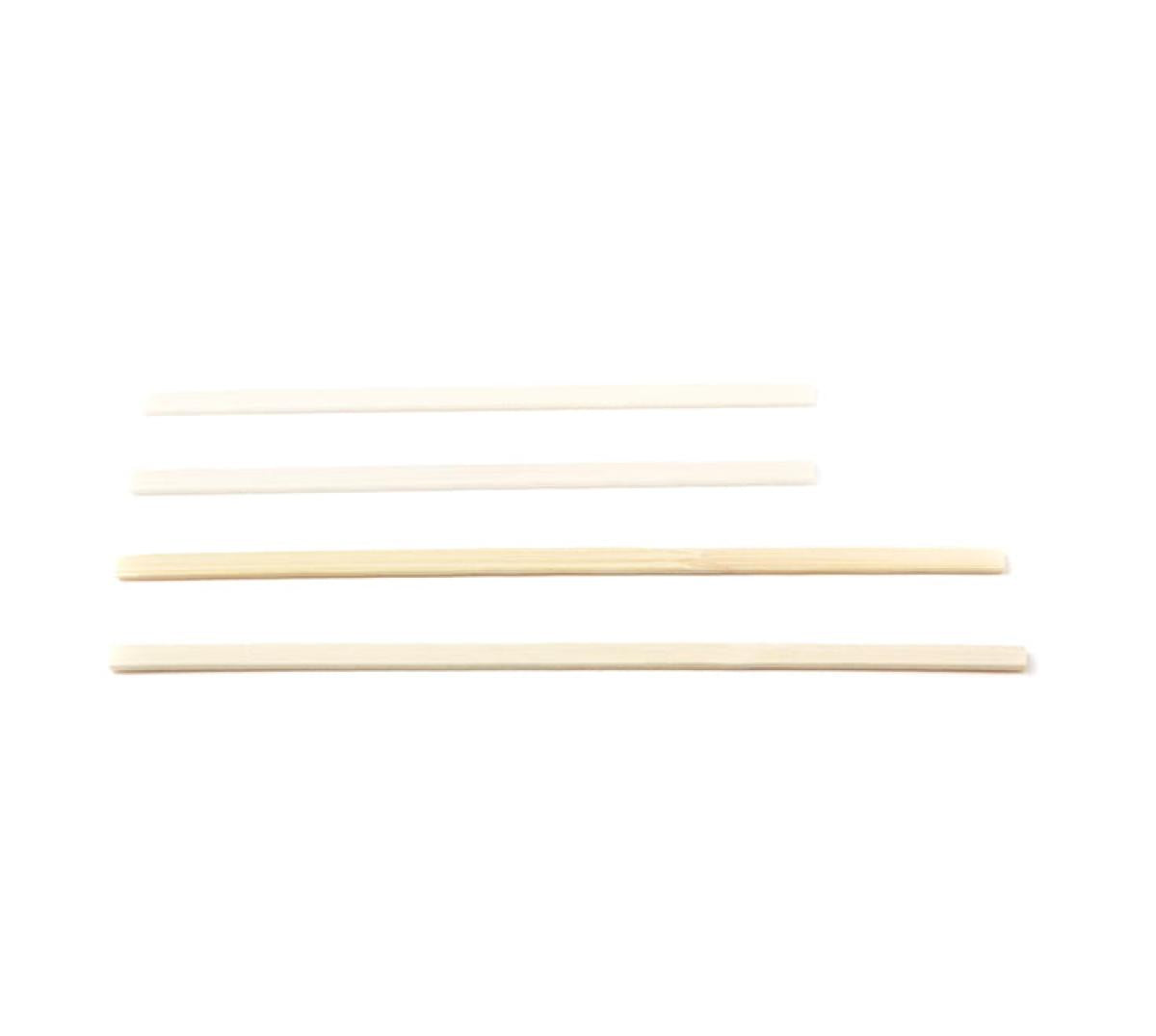Roerstaafje bamboe – 110 × 5 × 1 mm