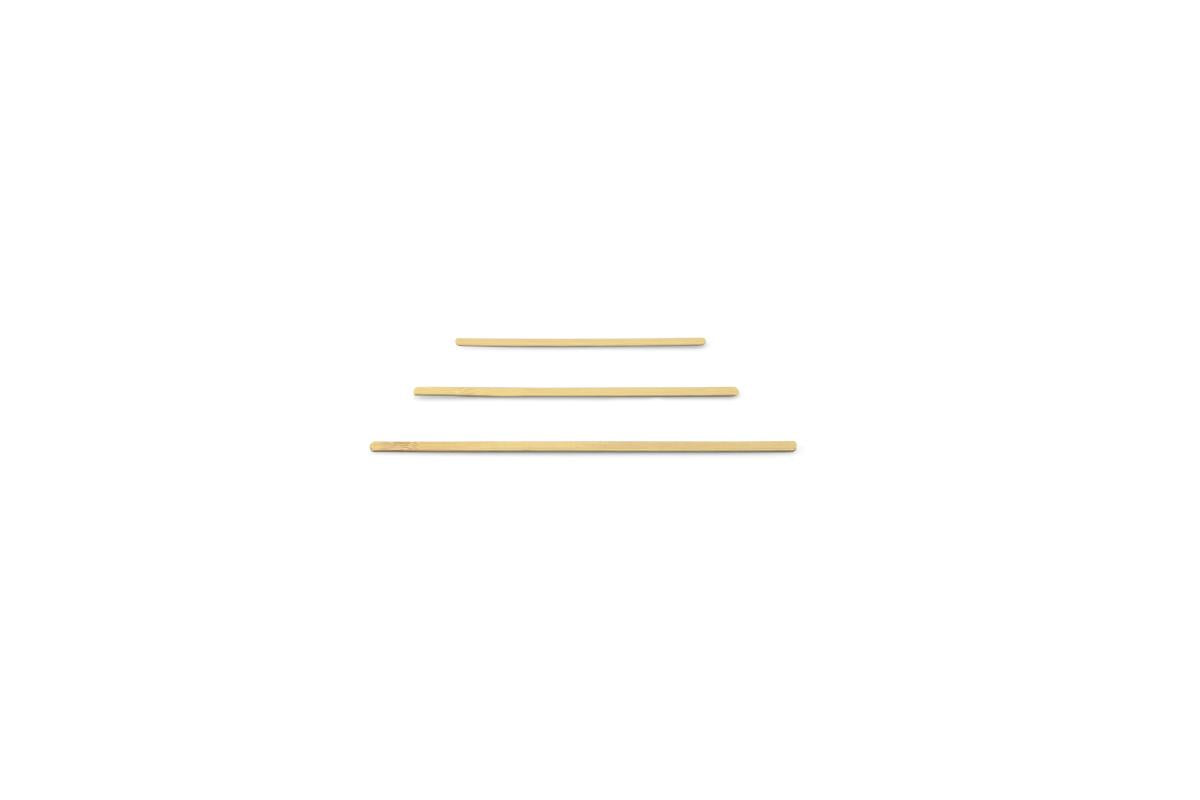 Roerstaafje bamboe – 110 × 4,5 × 1,5 mm