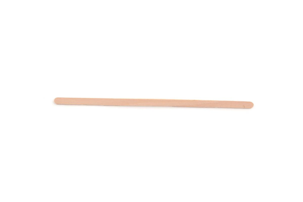Roerstaafje hout (FSC®) – 110 × 5 × 1 mm