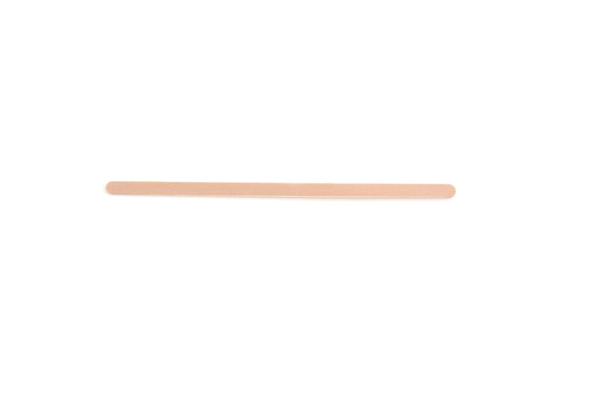 Roerstaafje hout (FSC®) – 110 × 5 × 1 mm