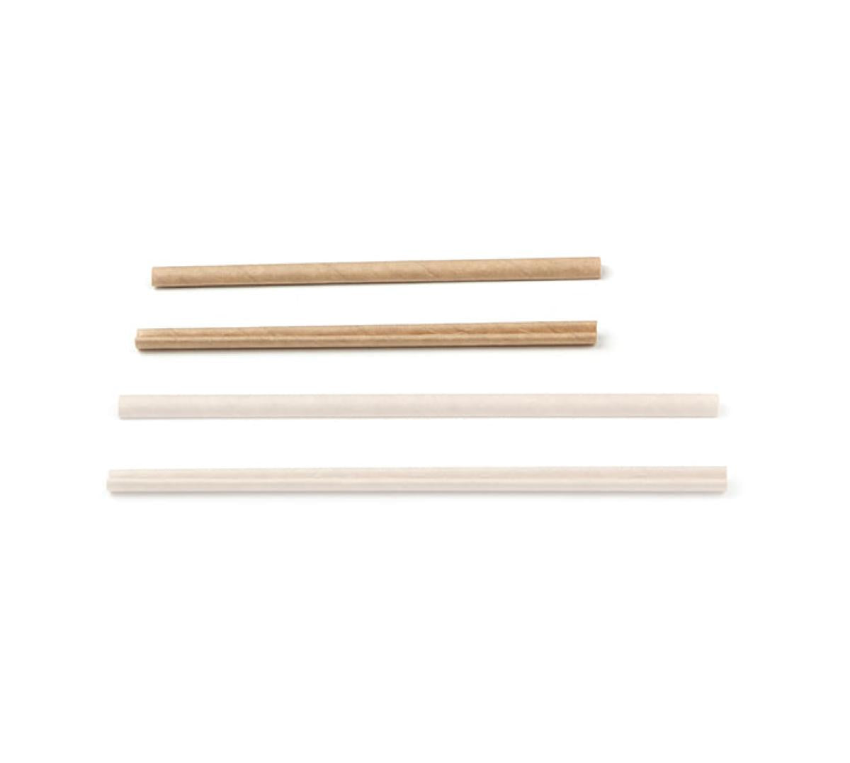Roerstaafje papier (FSC®) kraft – 110 × 6 mm