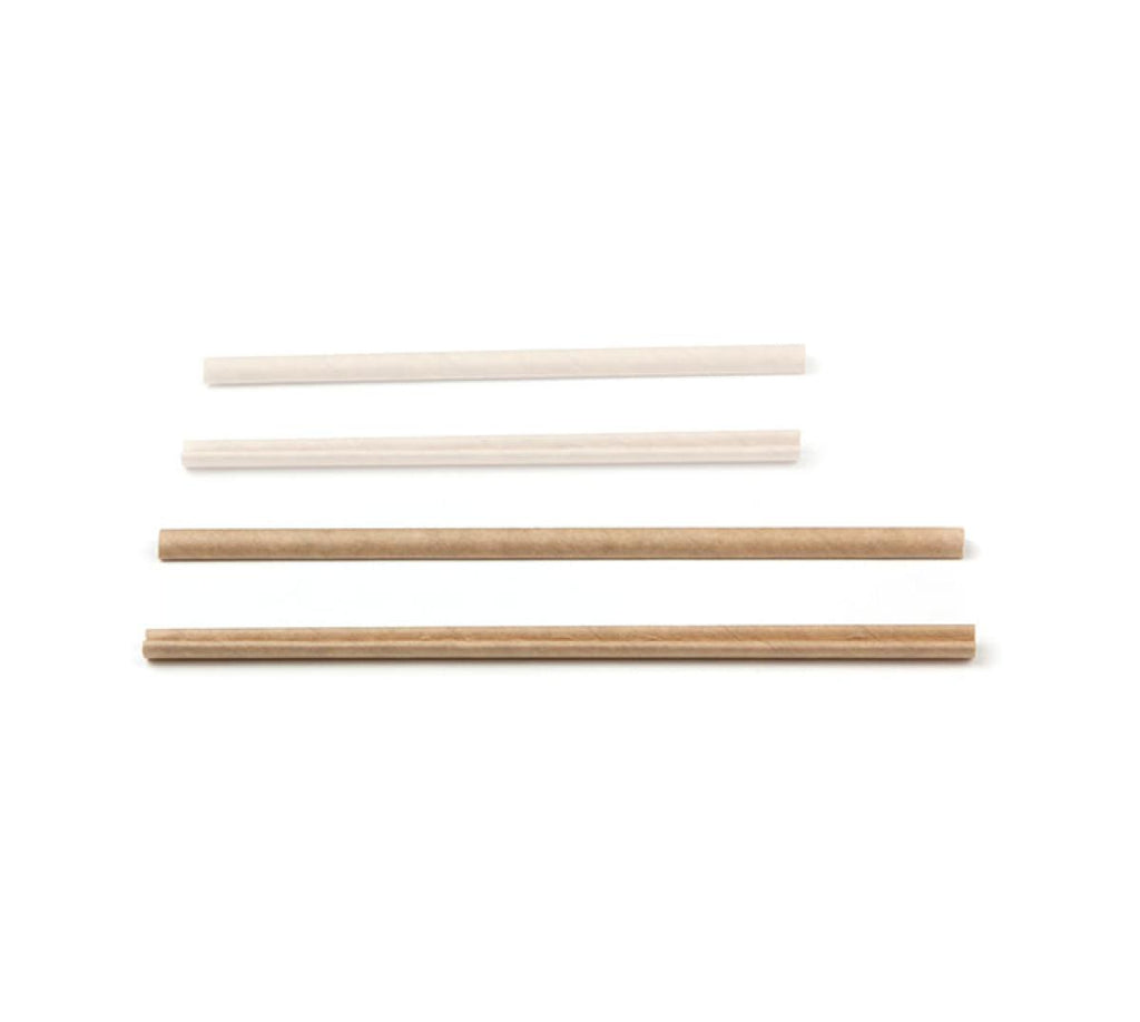 Roerstaafje papier (FSC®) kraft – 110 × 6 mm