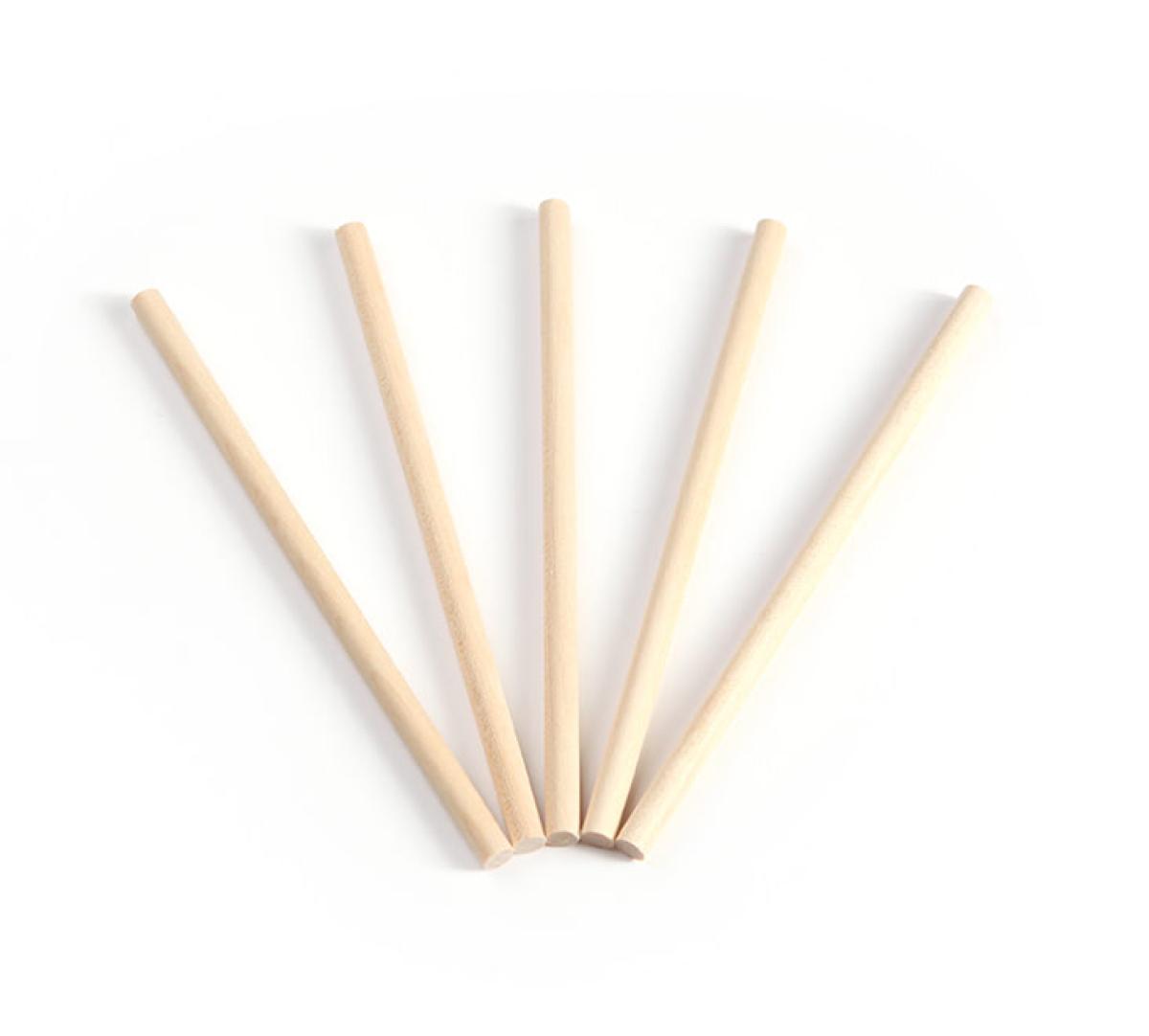 Palo redondo de madera (FSC®) – ø 4,5 × 110 mm