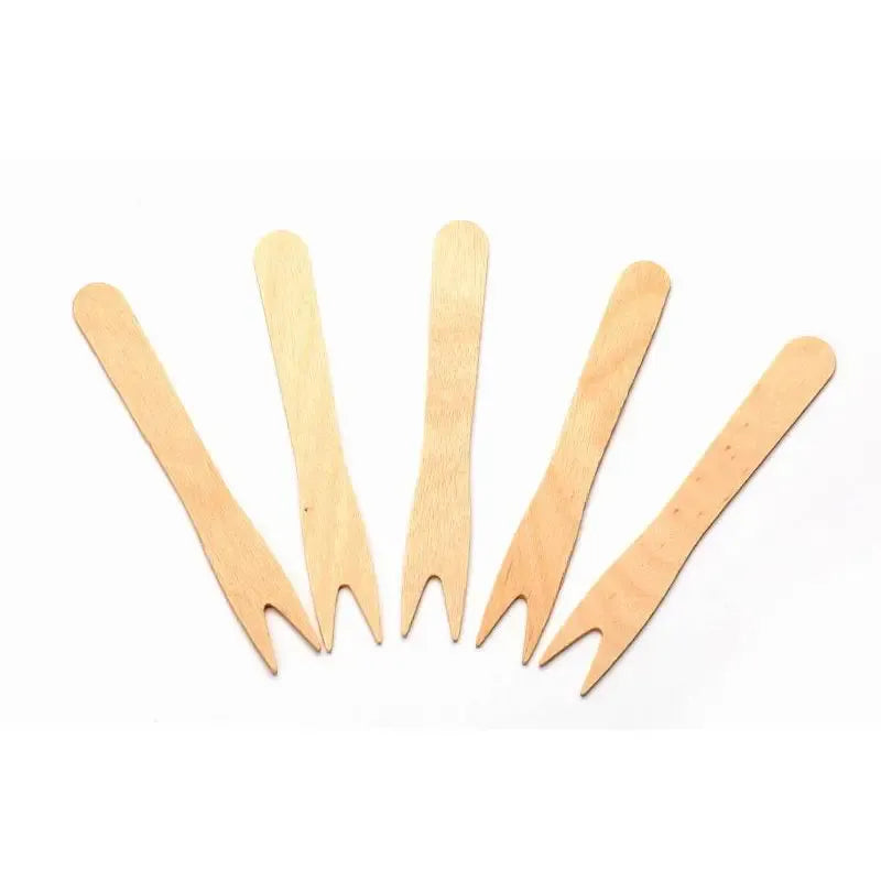 Fritesvorkje hout 85mm