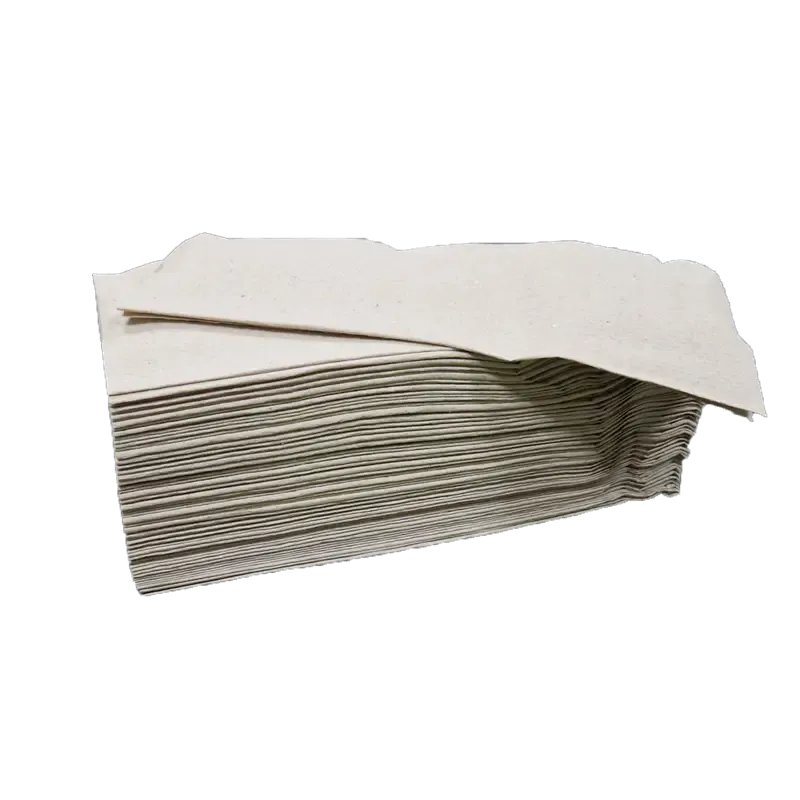 Handdoekpapier 2 laags Z-vouw 24×21 cm wit